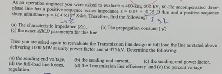 As an operation engineer you were asked to