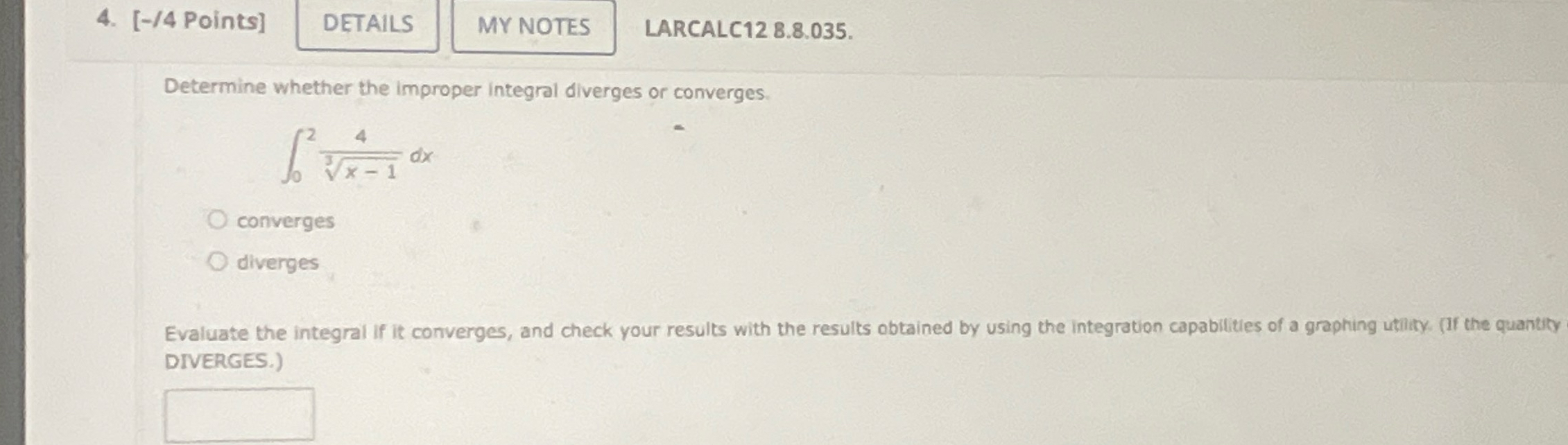 [ - / 4 Points ] LARCALC 1 2 8 . 8 . 0 3 5 .
