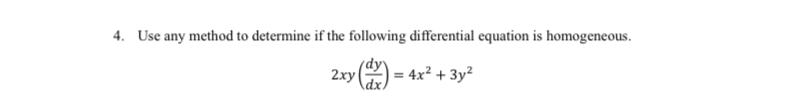 Use any method to determine if the following