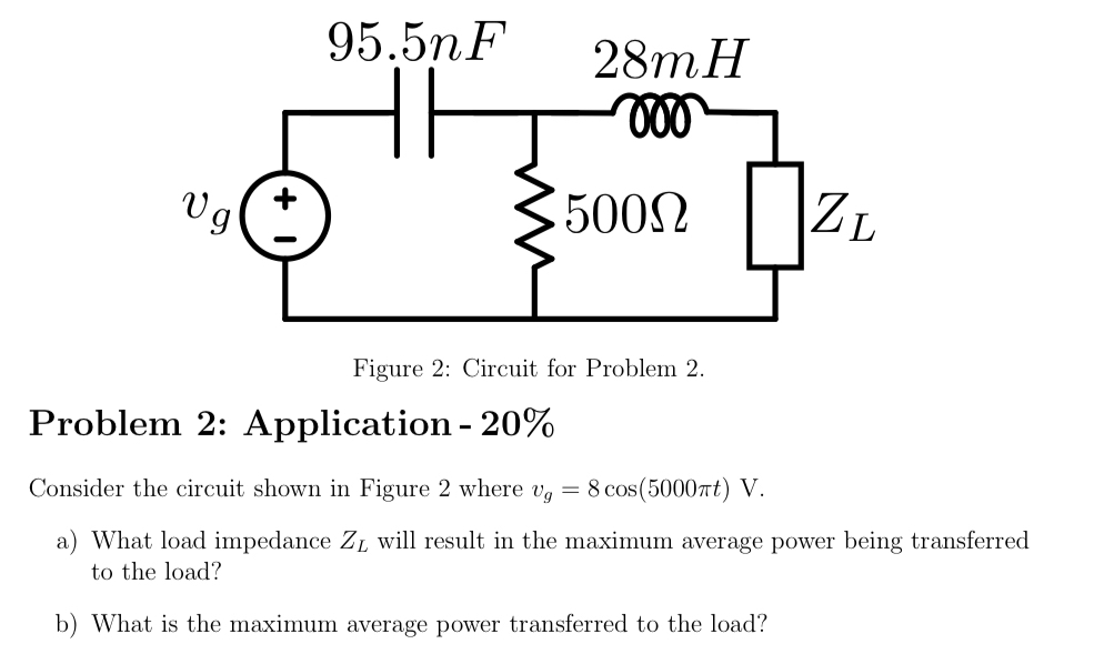 Higure 2 : Uircult for froblem 2 . Problem 2 :