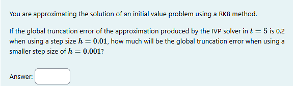 URGENT!!!! You are approximating the solution of