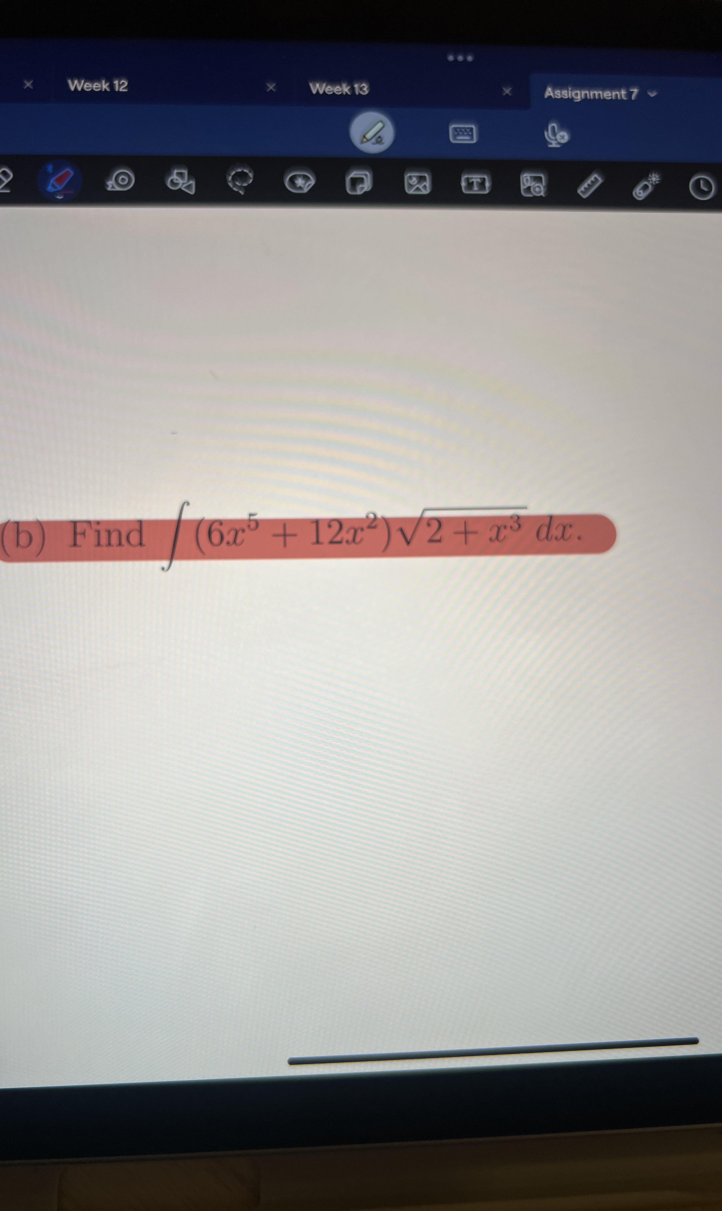 Week 1 2 Week 1 3 Assignment 7 ( b ) Find ( 6 x 5