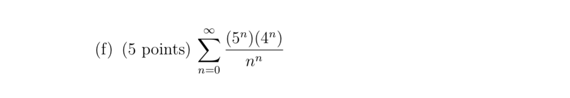 Does this converge ot diverge using any test ( 5