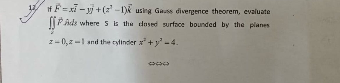 If vec ( F ) = xvec ( i ) - yvec ( j ) + ( z 2 -