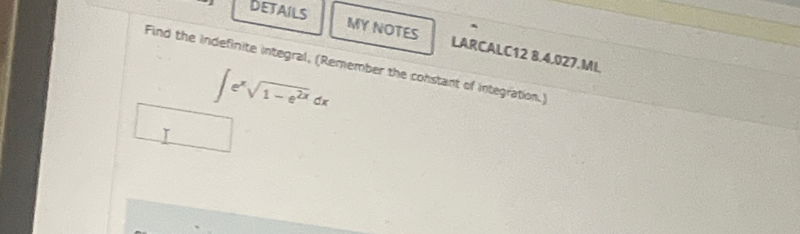 DETAILS My Notes LARCALC 1 2 8 . 4 . 0 2 7 . ML .