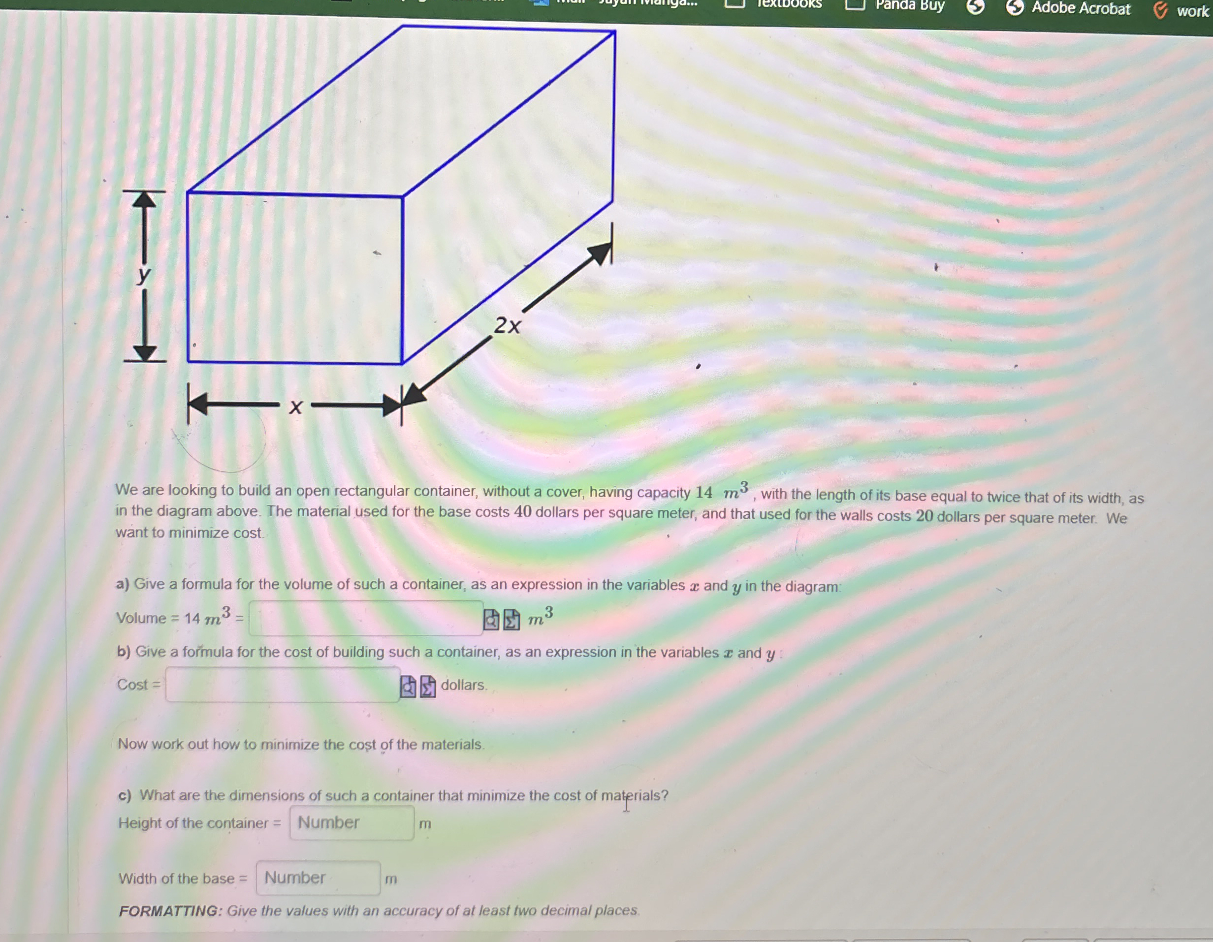 Adobe Acrobat work We are looking to build an
