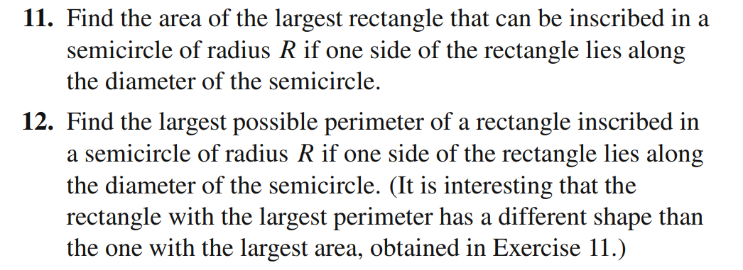 Find the area of the largest rectangle that can