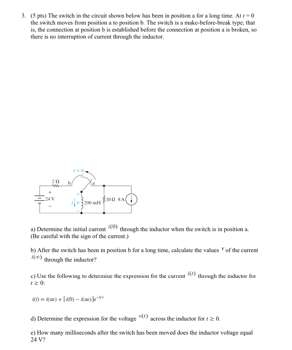 Please answer all parts fully. As soon as