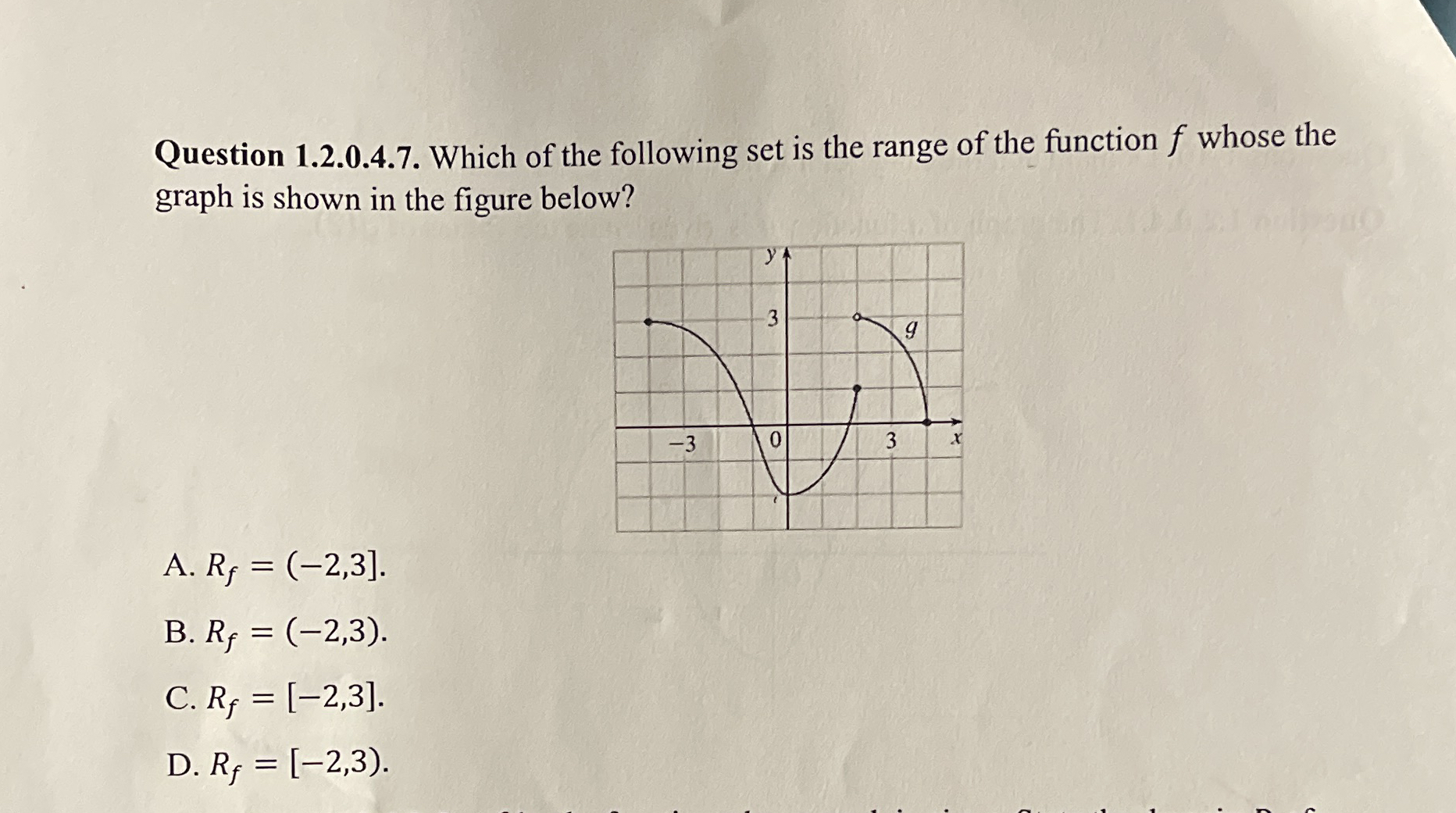 Question 1 . 2 . 0 . 4 . 7 . Which of the