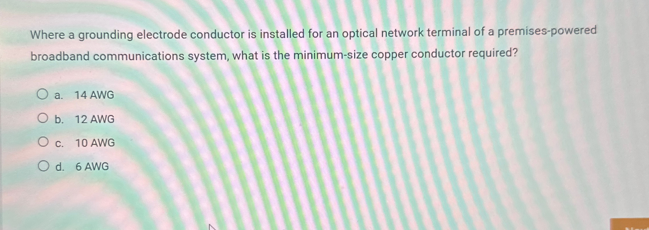 Where a grounding electrode conductor is