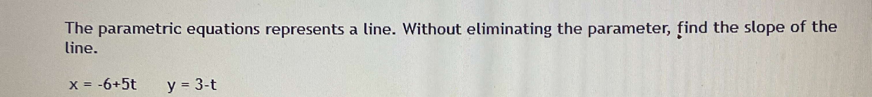 Find the exact slope of the tangent line to the