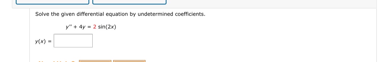 Solve the given differential equation by