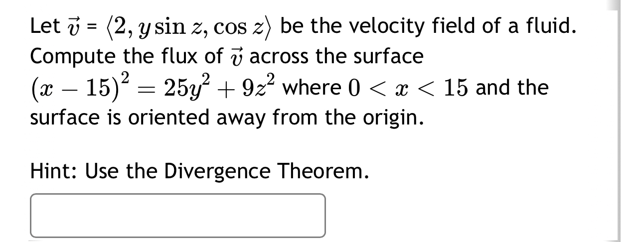 Let vec ( v ) = ( : 2 , y s i n z , c o s z : )
