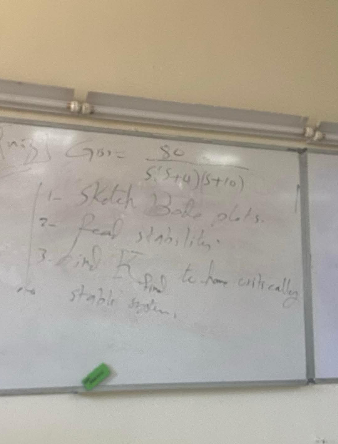 G ( S ) = 8 0 5 ( 5 + 4 ) ( s + 1 0 ) 1 - Sketch