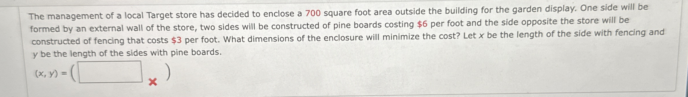 The management of a local Target store has