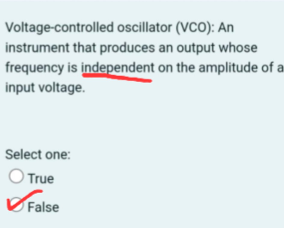 Voltage - controlled oscillator ( VCO ) : An