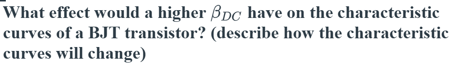 What effect would a higher \ ( \ beta _ { D C } \
