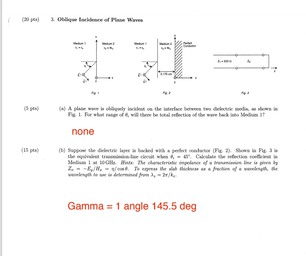 can you help me solve this problem the answers
