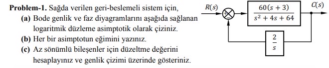 Problem - 1 . Sa da verilen geri - beslemeli