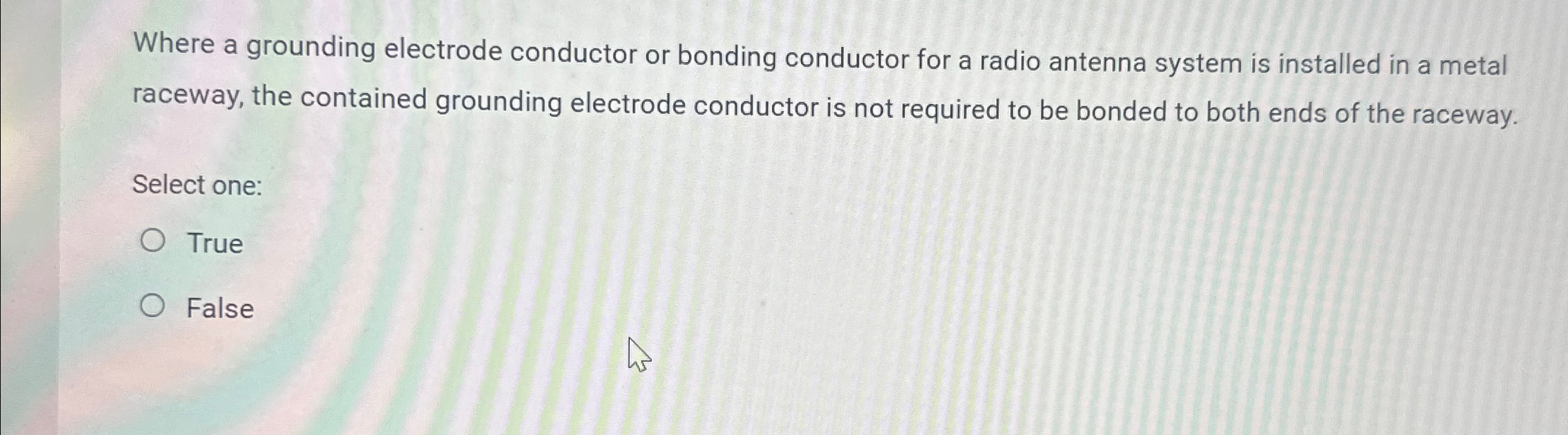 Where a grounding electrode conductor or bonding