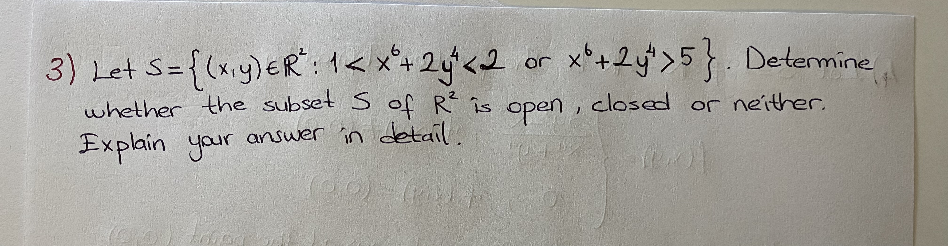 Let { : x 6 + 2 y 4  style=