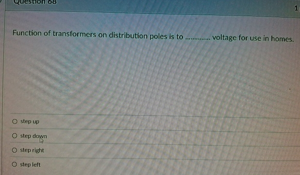 Function of transformers on distribution poles is