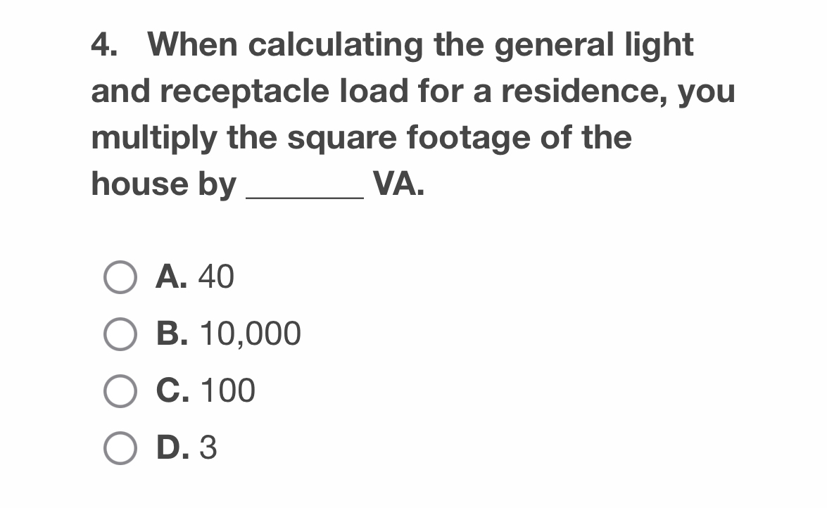 In a residential installation, the grounding
