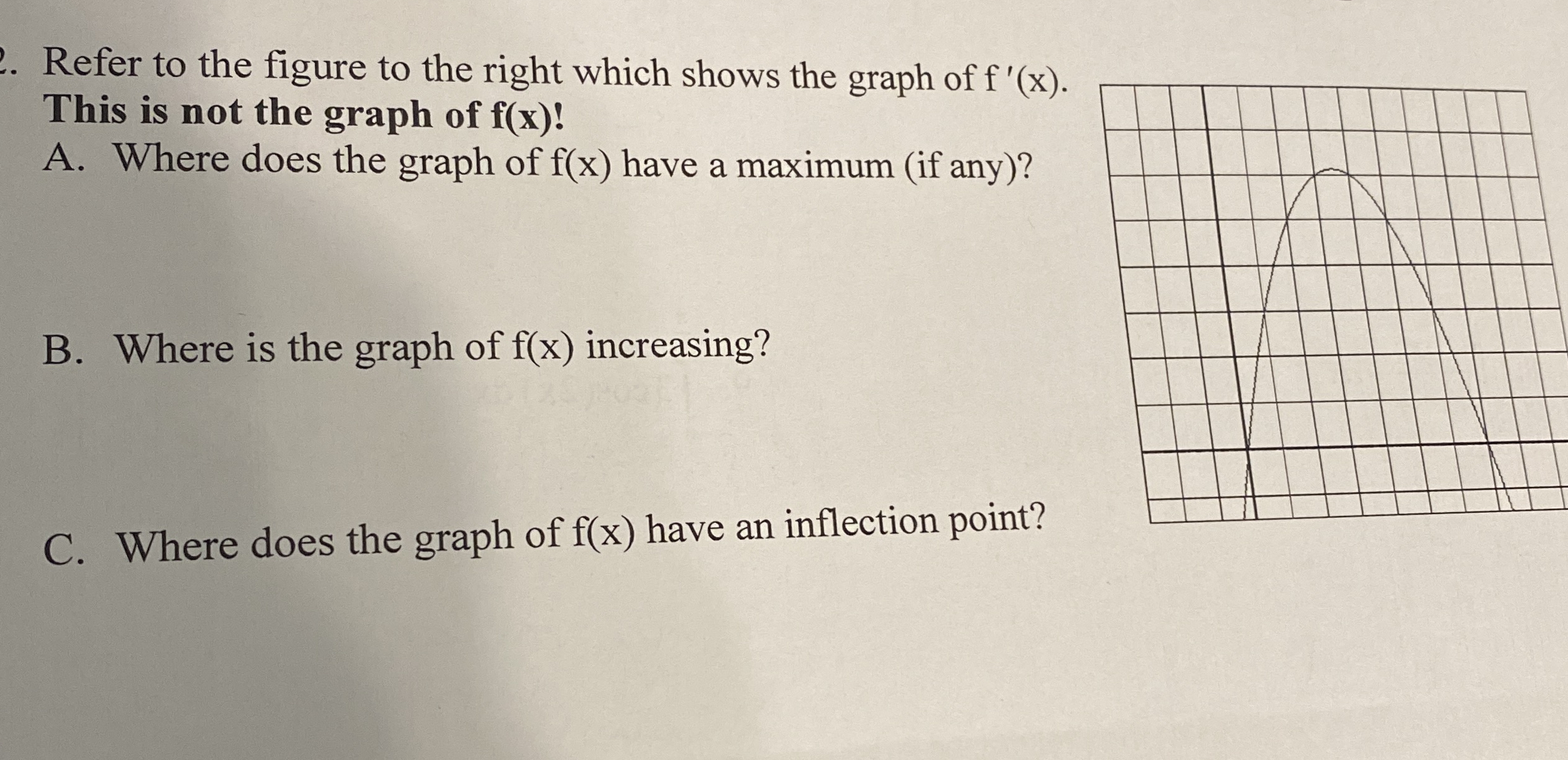 Refer to the figure to the right which shows the