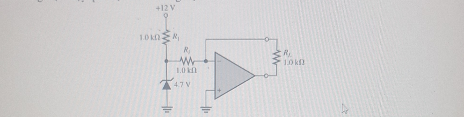 find the current flowing thruogh the load