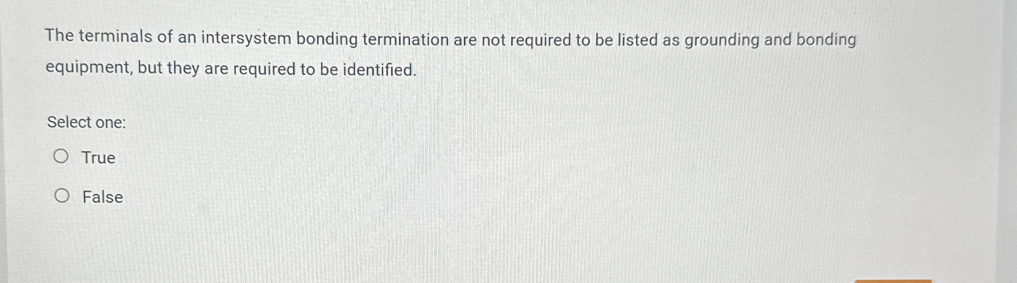 The terminals of an intersystem bonding
