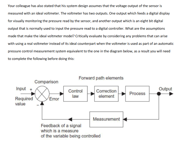 Your colleague has also stated that his system