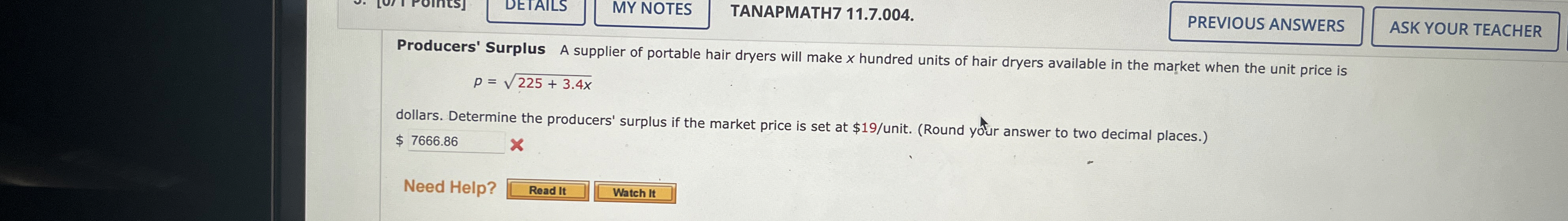 MY NOTES TANAPMATH 7 1 1 . 7 . 0 0 4 . Producers'