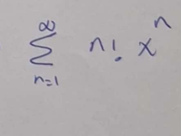 Determined if is it convergence or divergence by