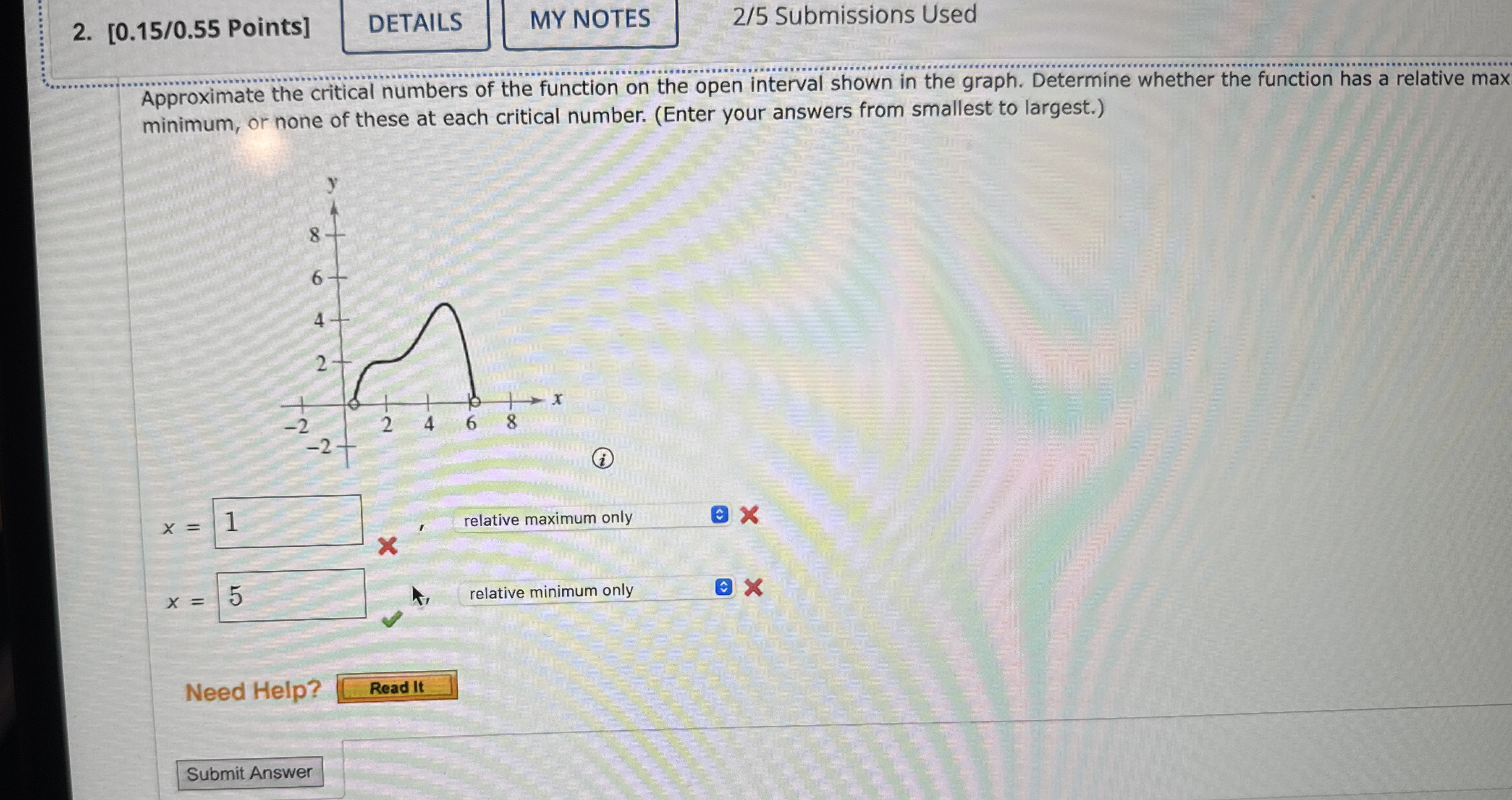 Points ] 2 5 Submissions Used Approximate the