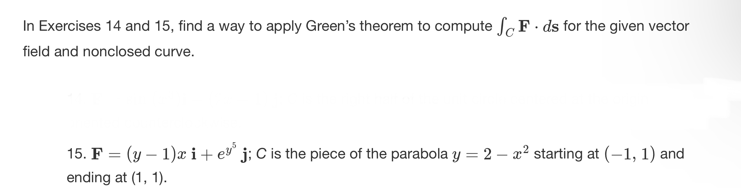 Please explain too In Exercises 1 4 and 1 5 ,