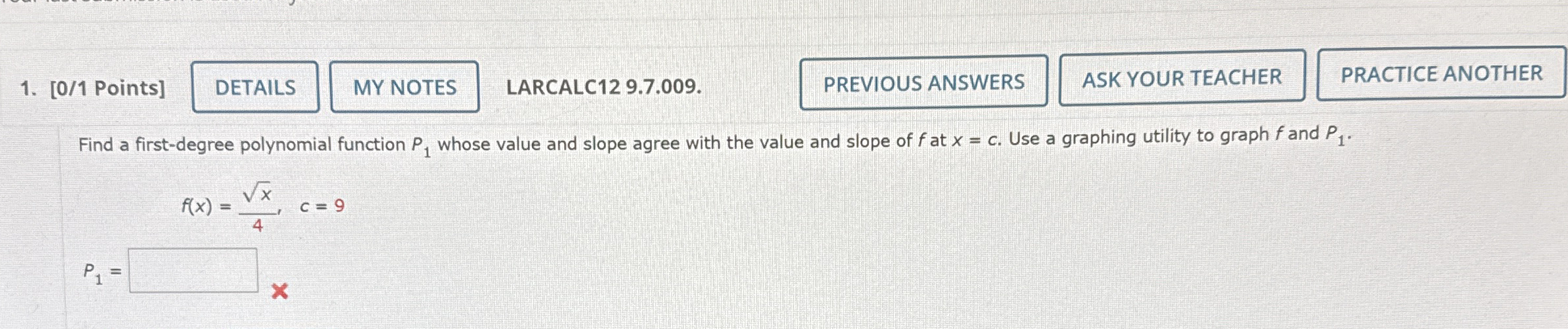 lesson 9 . 7 : [ 0 / 1 Points ] LARCALC 1 2 9 . 7