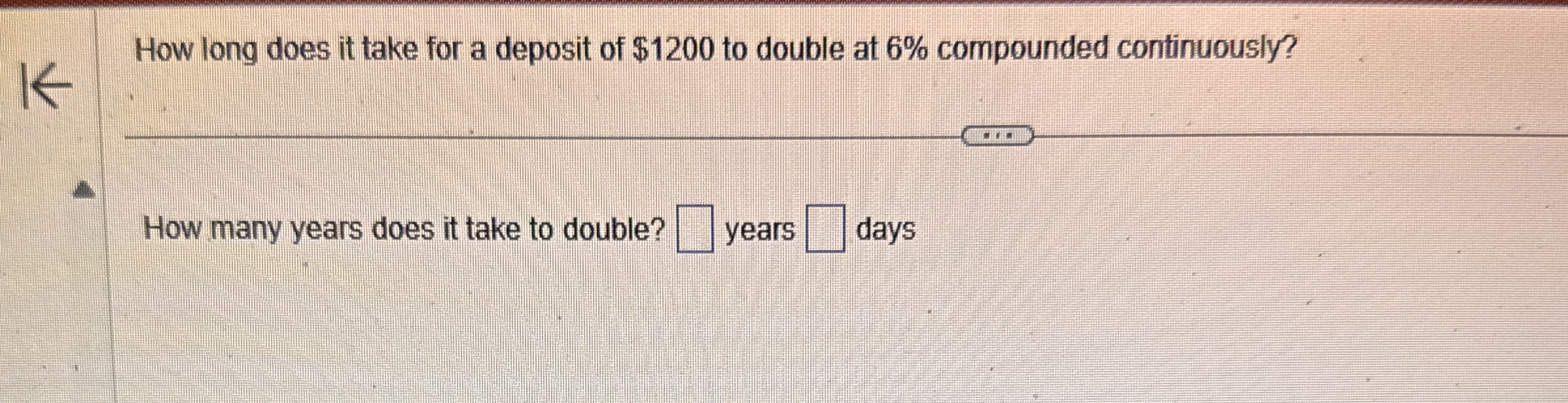 How long does it take for a deposit of $ 1 2 0 0