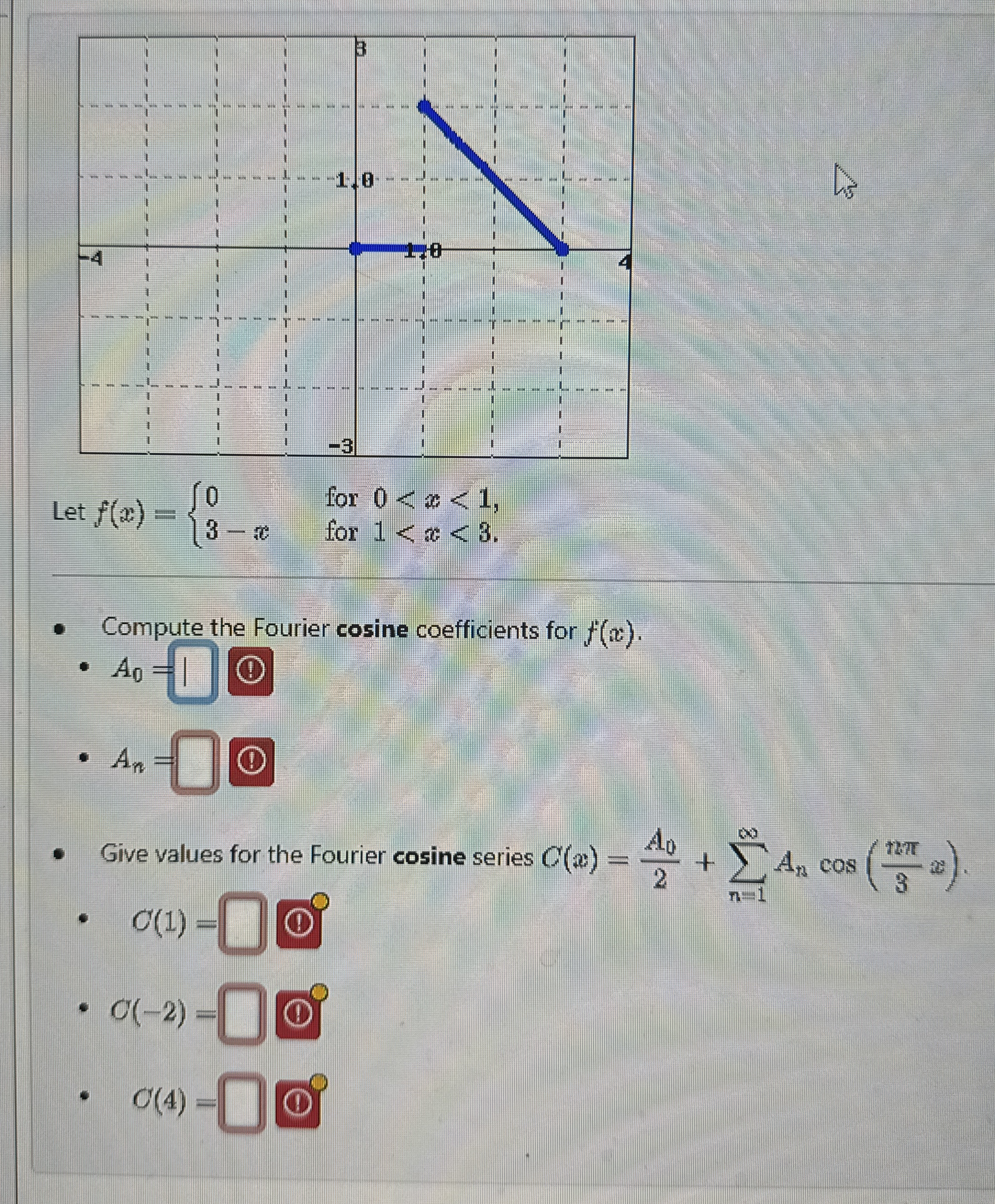 Let f ( x ) A 0 = A n = C ( x ) = A 0 2 + n = 1 A
