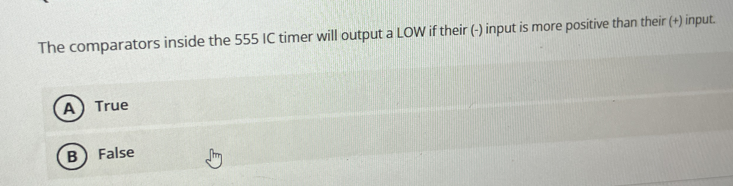 The comparators inside the 5 5 5 IC timer will