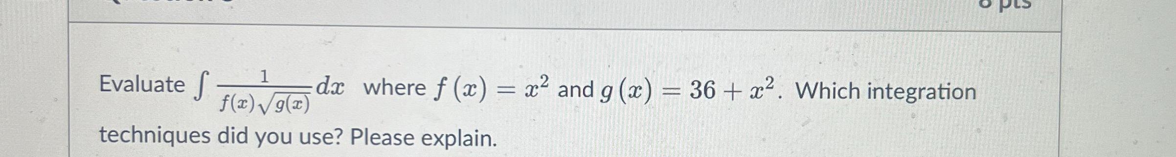 Evaluate 1 f ( x ) g ( x ) 2 d x where f ( x ) =