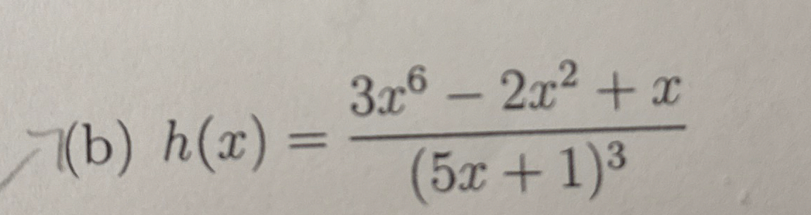 ( b ) Find the derivative and write out the steps