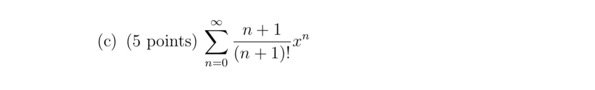 What id the convergence set of this power series