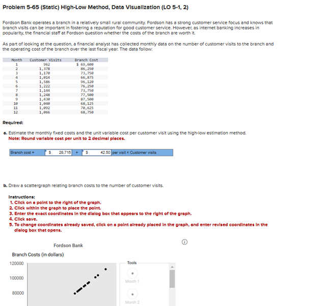 Problem 5 - 6 5 ( Statlc ) High - Low Method,
