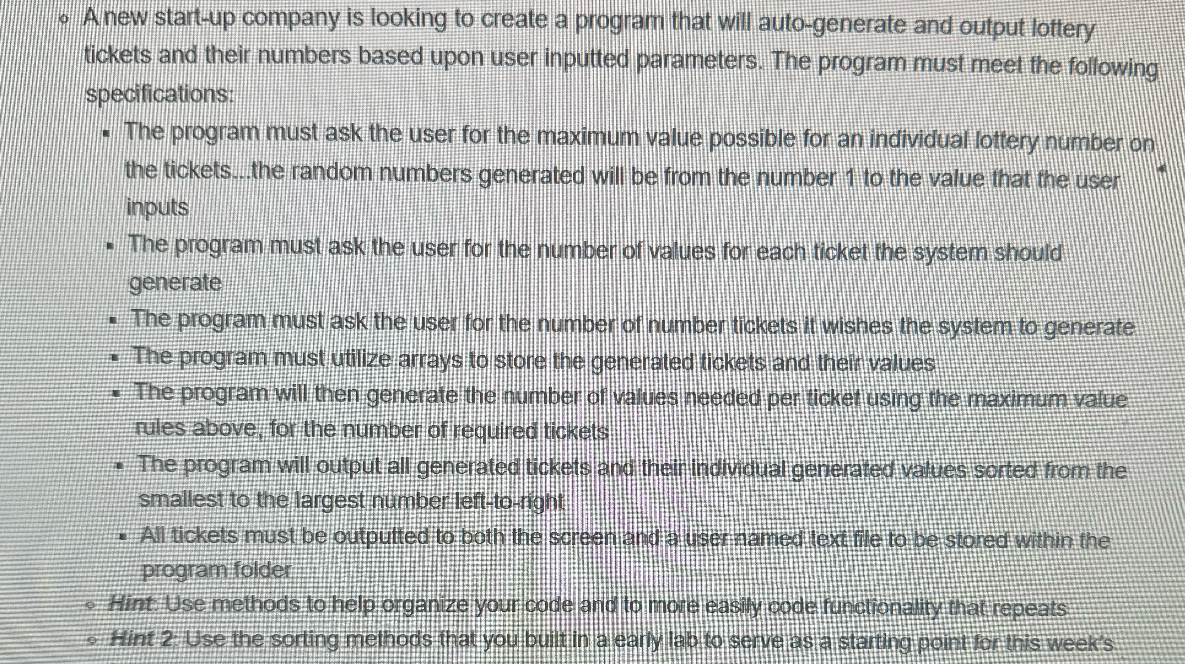 Write a code in java using joption pane drop or