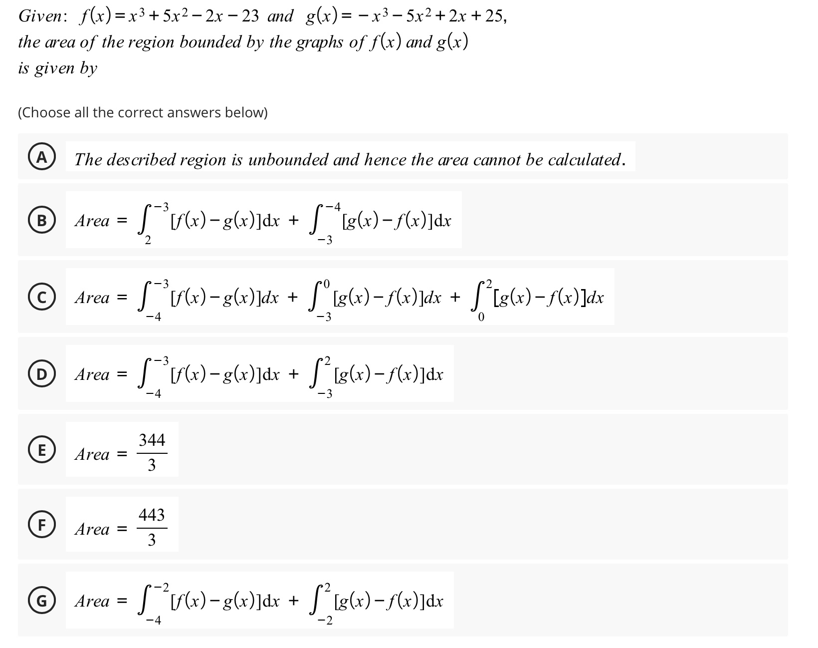 Given: f ( x ) = x 3 + 5 x 2 - 2 x - 2 3 and g (