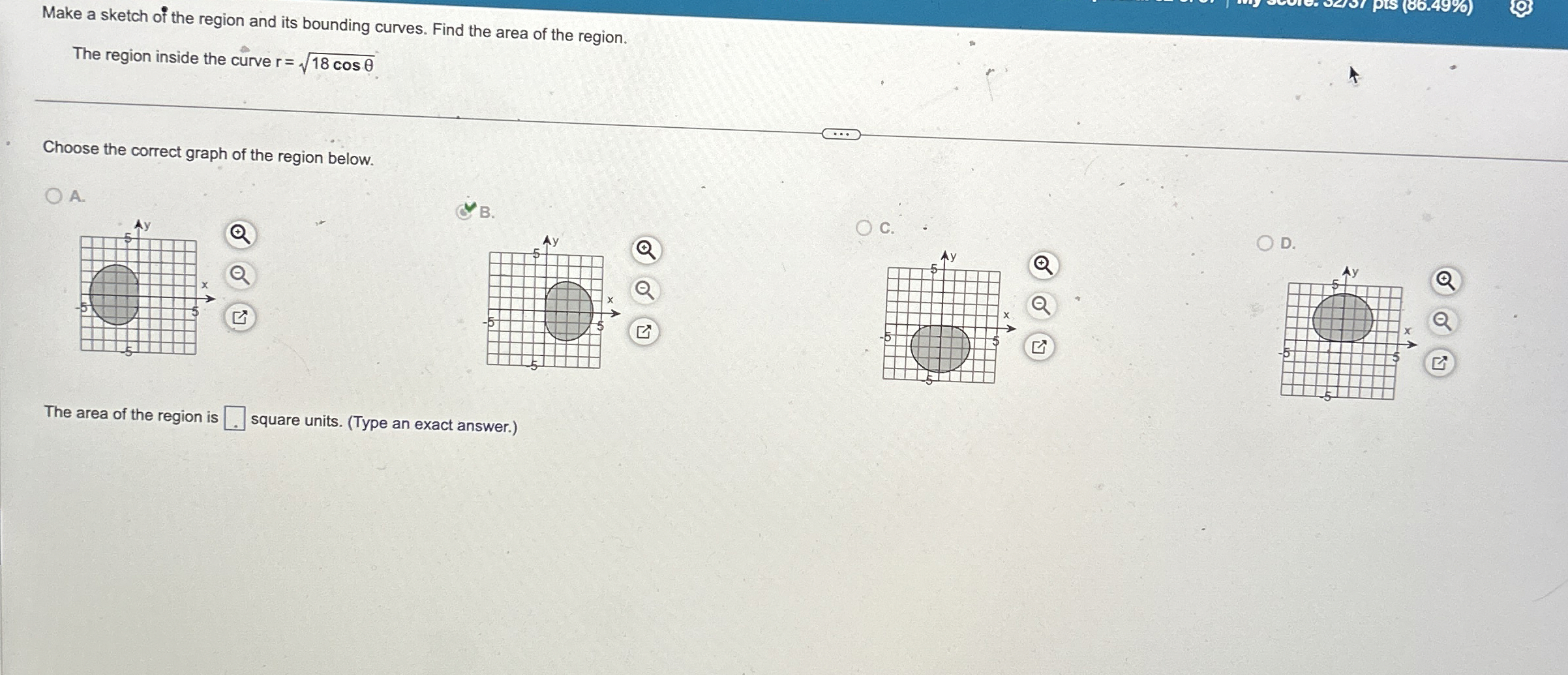 Make a sketch of the region and its bounding
