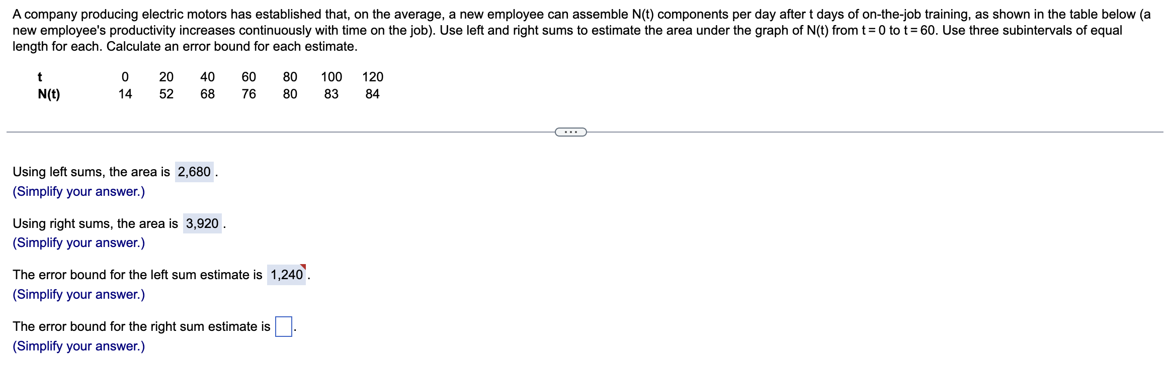 A company producing electric motors has