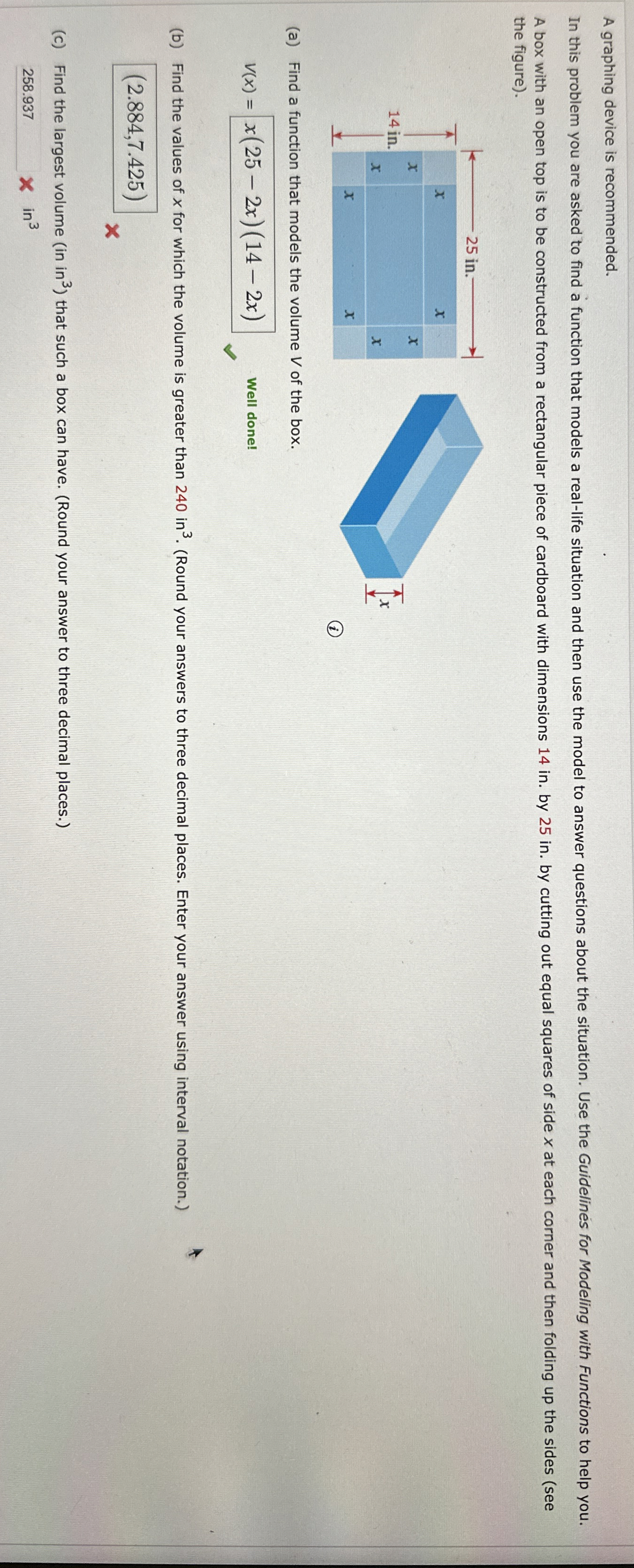A graphing device is recommended. the figure ) .