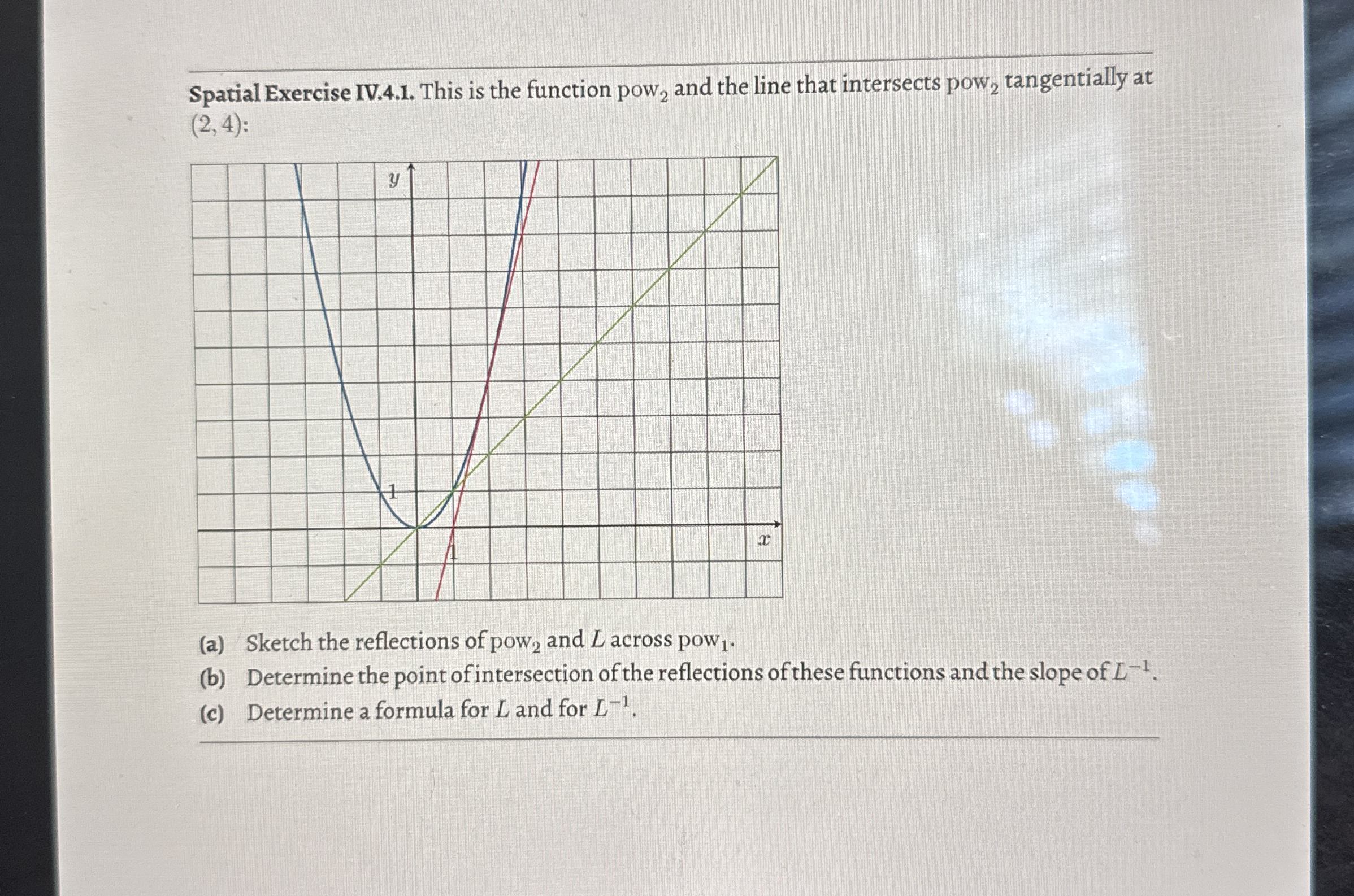 Spatial Exercise IV . 4 . 1 . This is the