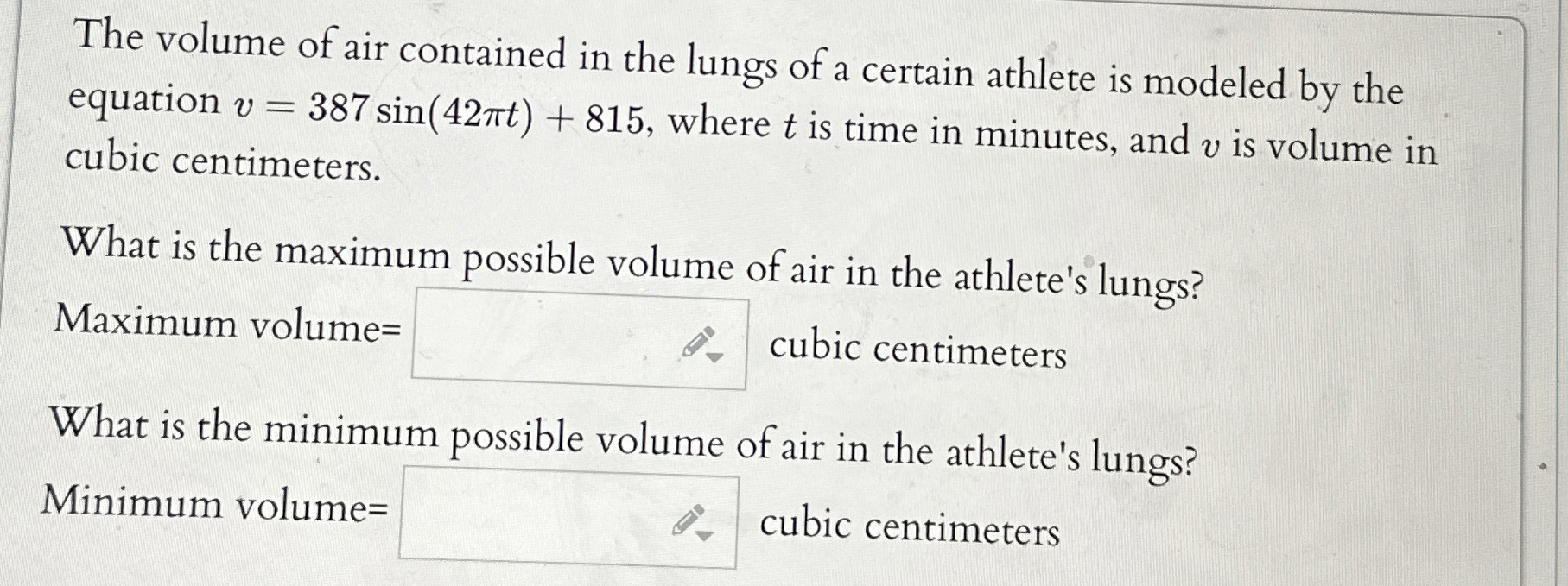 The volume of air contained in the lungs of a